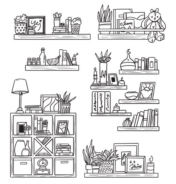 Cosy chez soi - Coloriages pour me détendre
