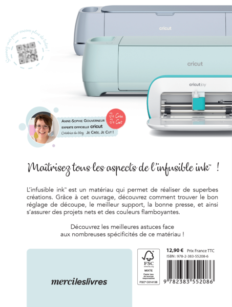 Mes matériaux cricut 100 % Infusible Ink