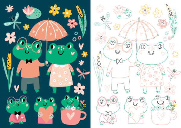 Mon beau coffret de coloriage - Animaux