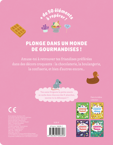 Mon tout premier cherche et trouve - Les Gourmandises