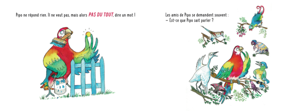 Pipo ne veut pas dire un mot