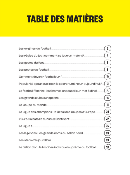 Le Football - Mille et un docs