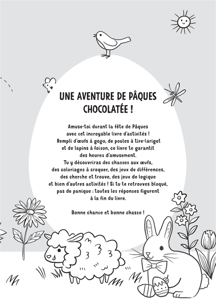 Mon super livre de jeux - Pâques