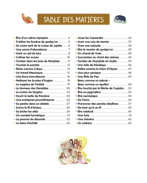 Proverbes et expressions : Mythologie