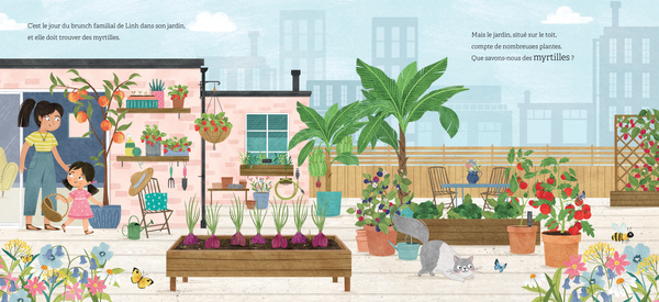 Le jardin sur le toit de Linh