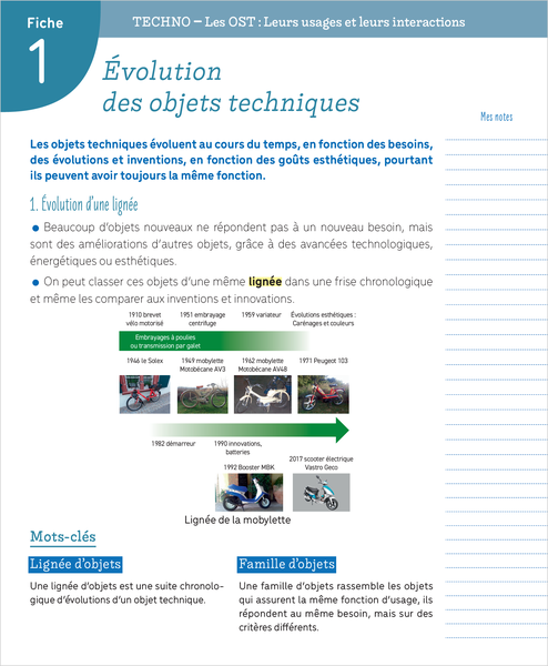 Boite à fiches 5e