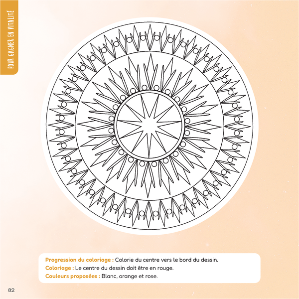 Mes mandalas à colorier pour apaiser mes émotions