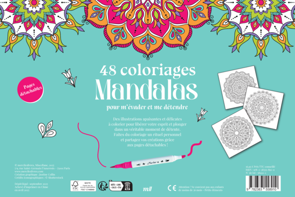 Coffret Coloriages - Mandalas