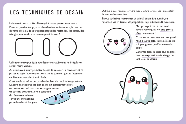 Dessiner kawaï - Petits monstres