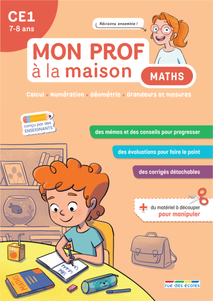 Lot CE1 « Mon prof à la maison » (2 titres)