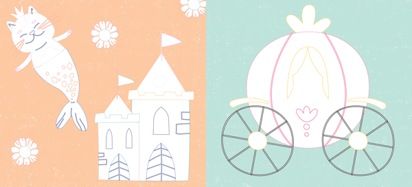 Mon gros cahier de princesses à colorier