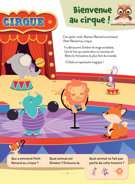 Mon tout premier cahier : Je comprends ce qu'on me lit, dès 2 ans
