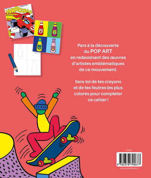 Je dessine à la manière du POP ART !