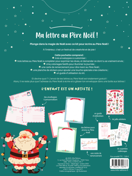 Ma lettre au Père Noël !
