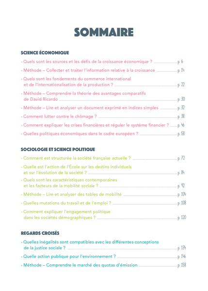 Bac assuré - Spécialité SES - Terminale