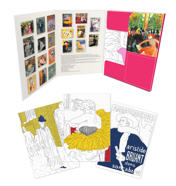 L'atelier des couleurs - Toulouse-Lautrec