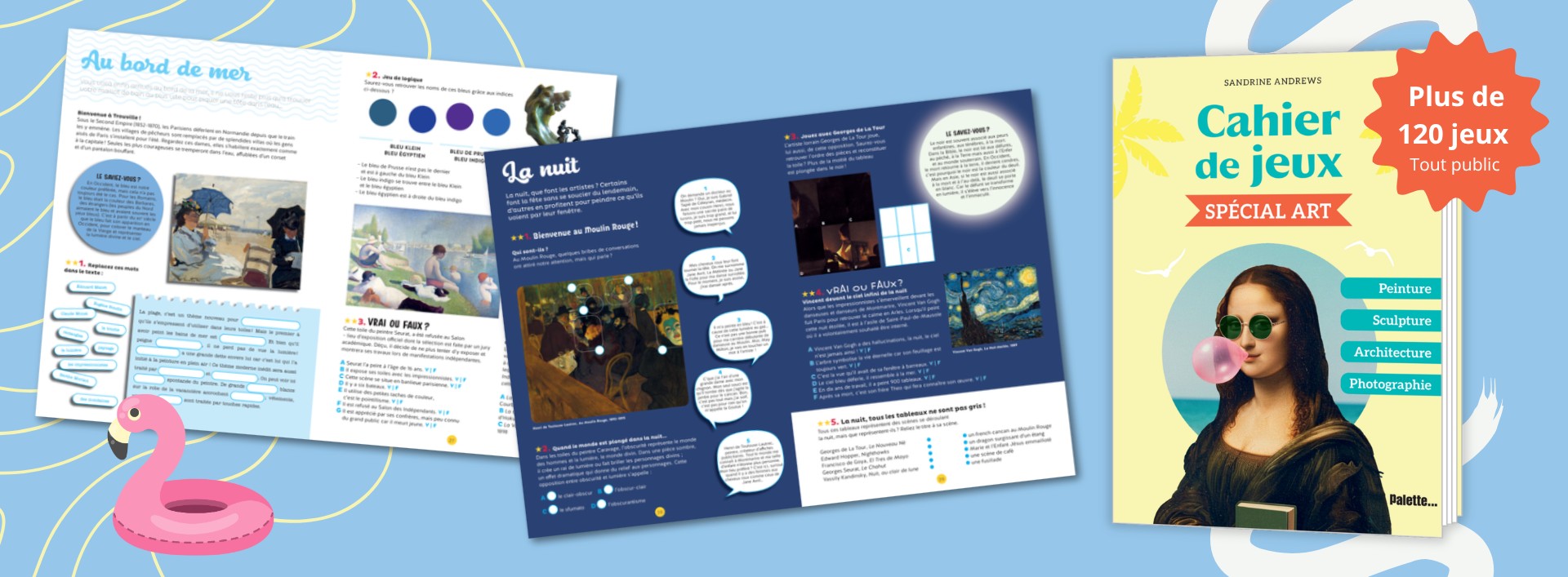 Cahier de jeux Spécial Art