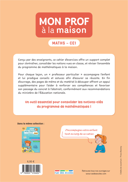 Mon prof à la maison - Maths CE1
