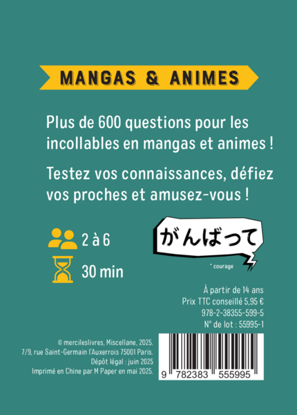 Festi'Jeux - Mangas et Animes