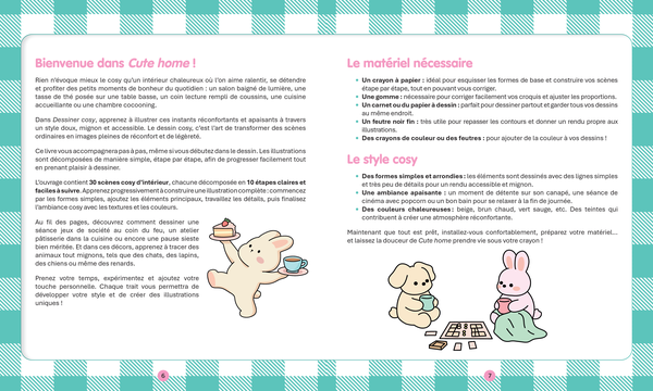 Dessiner cosy - Cute home