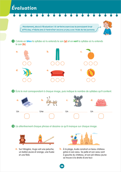 Mon prof à la maison - Français CP