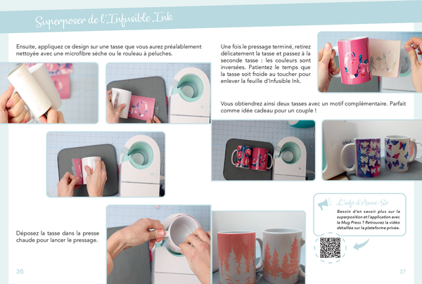 Mes matériaux cricut 100 % Infusible Ink