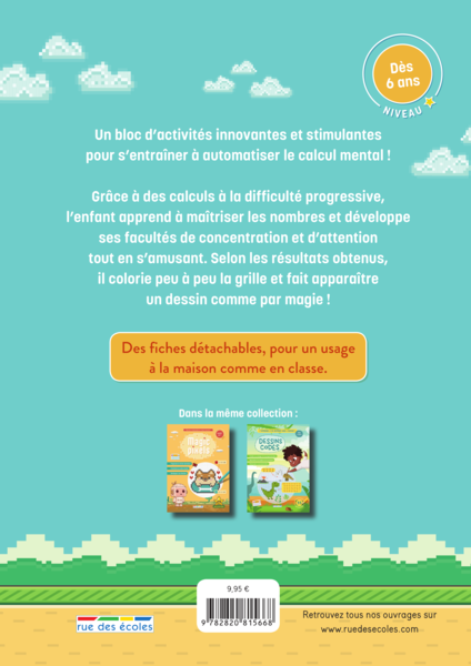 Magic pixels - Niveau 1, 6 ans et plus