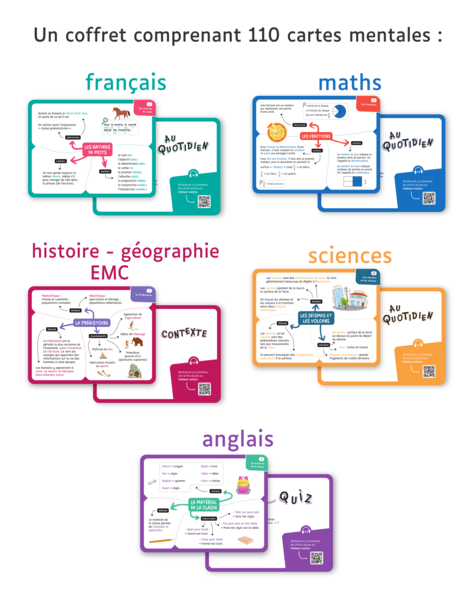 Mes cartes mémo CM1