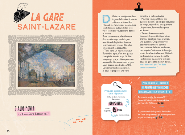 Sur les traces de Monet - Escape book 