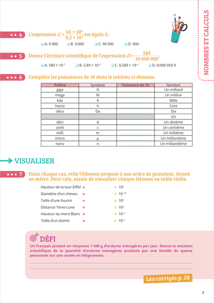 Prof particulier - Maths 3e