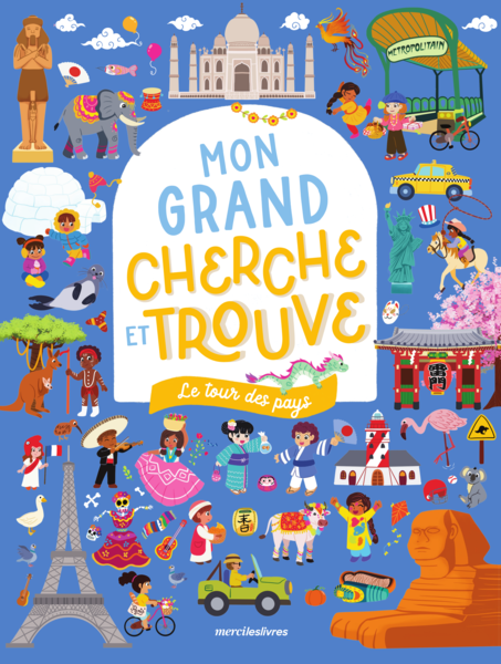 Mon grand cherche et trouve - Le tour des pays