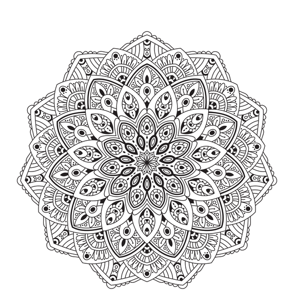 Mandalas - Coloriages pour me détendre