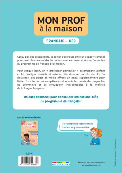 Mon prof à la maison - Français CE2
