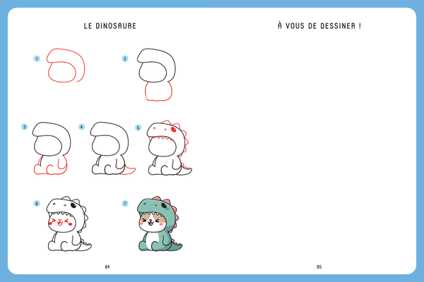Dessiner kawaï - Chats et Chatons
