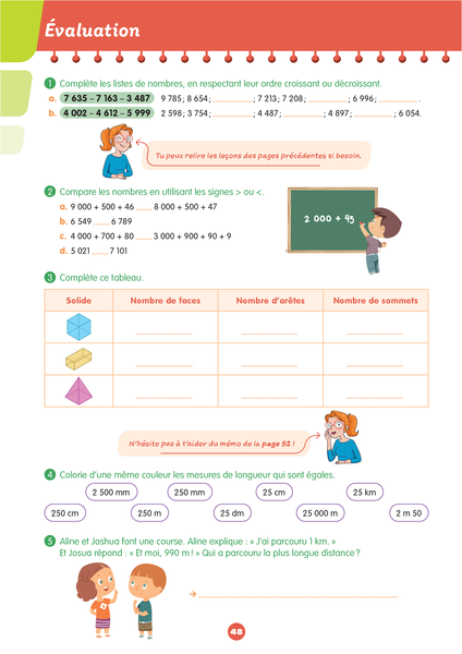 Mon prof à la maison - Maths CE2