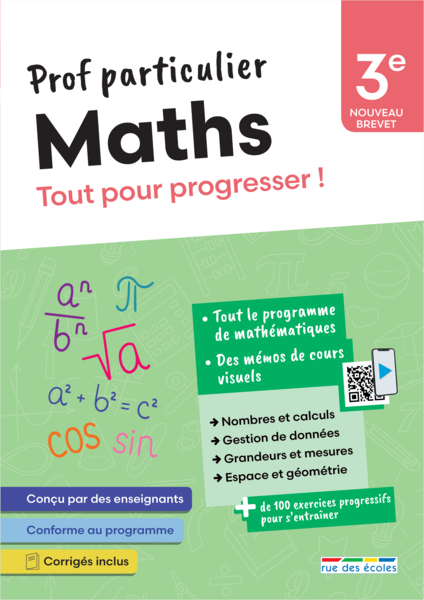 Prof particulier - Maths 3e