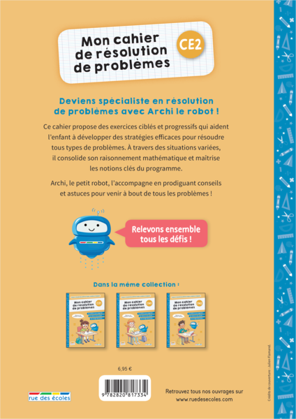 Mon cahier de résolution de problèmes CE2