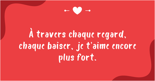 Mon petit moment - Pour dire je t'aime