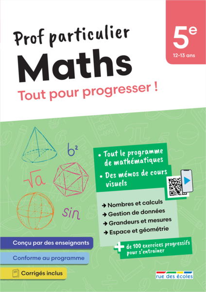 Prof particulier - Maths 5e