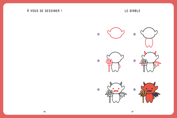 Dessiner kawaï - Petits monstres