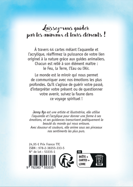 L'Oracle de la Voie des animaux - Reconnexion à la nature (jeu d'art divinatoire)