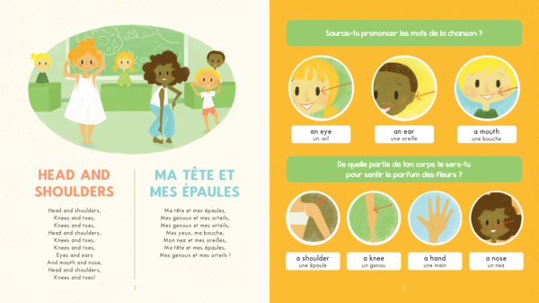 Mes comptines anglaises (le livre + la version audio)