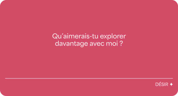 Jeu de conversation - Entre nous
