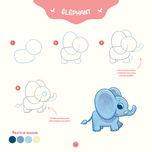 Mon atelier dessin - Gentils animaux