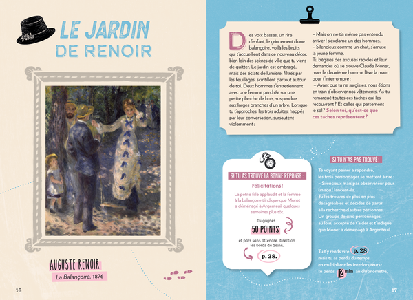 Sur les traces de Monet - Escape book 