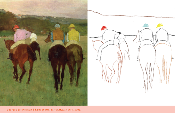L'art à colorier : Degas