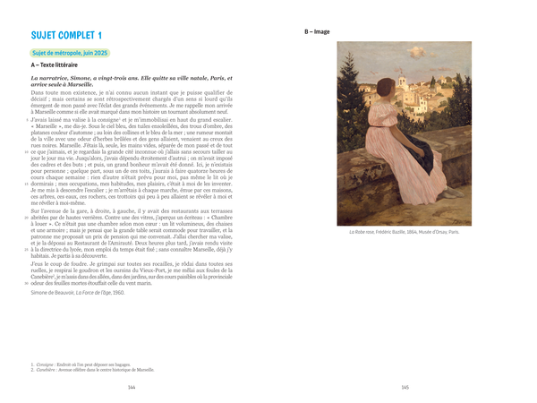 Brevet assuré - Français - 3e