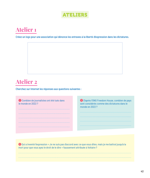 Je sais (enfin !) m'informer, Première et Terminale