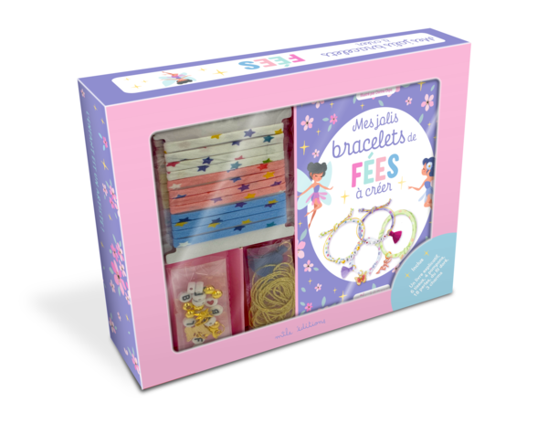 Coffret - Mes jolis bracelets de fées à créer