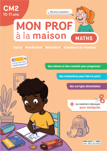 Mon prof à la maison - Maths CM2